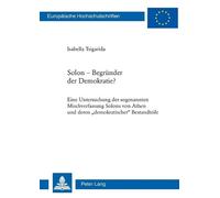 Isabella Tsigarida Solon - Begruender der Demokratie? (Tascabile)