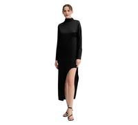 Isabelle Blanche - Abito midi con collo alto e spacco - - Dresses - Donna - Nero - M