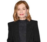 Isabelle Huppert (Black Outfit) Half Body Buddy Cutout