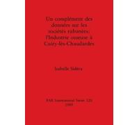 Isabelle Sidera Un complement des donnees sur les societes (Mixed Media Product)