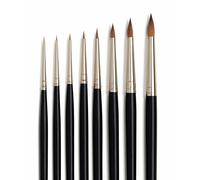 Isabey Serie 6229 Kolinsky Sable Miniatura Pittura Spazzole