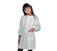 Isacco 000300 Pollicino Grembiule, Taglia 9, Bianco