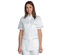 Isacco 002731 Panarea Casacca, Taglia L, Bianco/Nero