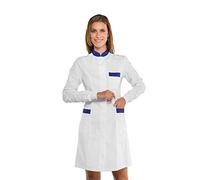 Isacco 007806 Catalina Camice, Taglia M, Bianco/Blu Cina