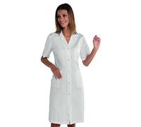 Isacco 008008M Donna Bottoni a Pressione Camice, Taglia XL, Bianco