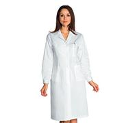 Isacco 008009 Donna Camice, Taglia XXL, Bianco