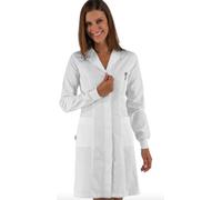 Isacco 008508P Donna Valencia Slim Camice, Taglia M, Bianco