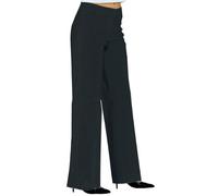 Isacco 024431 Trendy Donna Pantalone, Taglia 46, Nero