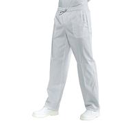 Isacco 044008 Pantalone con Elastico, Taglia M, Bianco