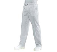 Isacco 044300 Pantalone con Elastico, Taglia M, Bianco