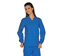 Isacco 045400 Collo a V Casacca, Taglia M, Azzurro Ospedale