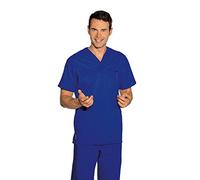 Isacco 045706 Collo a V Casacca, Taglia XL, Blu Cina
