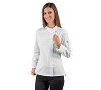 Isacco 057700Z Lady Zip Giacca, Taglia M, Bianco