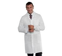 Isacco 060020P Uomo Camice, Taglia L, Bianco