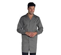 Isacco 061012 Bottoni a Pressione Uomo Camice, Taglia XXL, Grigio