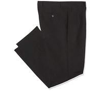 Isacco 063200 Uomo 2 Pinces Pantalone, Taglia 60, Nero