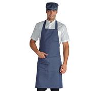 Grembiule Pettorina cm 70x90 con tasca arrotondata - Isacco Jeans Unica