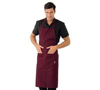 Isacco 087303 Daytona Grembiule, Taglia 95cm x 95cm, Bordeaux