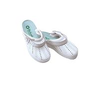 Isacco 112000 Antiscivolo Zoccolo, Taglia 43, Bianco