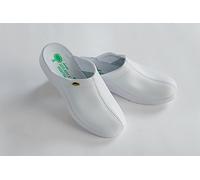 Isacco 112010 Donna Light Zoccolo, Taglia 39, Bianco