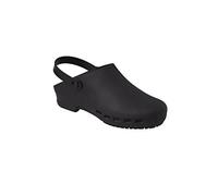 Isacco 112601 Autoclavabile Zoccolo, Taglia 44, Nero