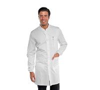 Isacco Camice Dover Bianco, Bianco, S, 100% Cotone, Manica Lunga