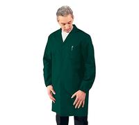Isacco Camice Uomo - Isacco Verdone, Verdone, XL, 65% Poliestere 35% Cotone, Manica Lunga, Bottoni a pressione