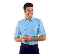 ISACCO - Camicia Pilota - Colore Azzurro - S