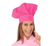 Isacco Cappello Cuoco Fuxia+Rosa, Fuxia+Rosa, 65% Poliestere 35% Cotone