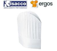 Isacco CAPPELLO CUOCO Unisex in TNT 29 cm 10 Pezzi Bianco Regolabile Cerimonie