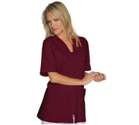 ISACCO Casacca BENIDORM Donna Mezza Manica in Poliestere Cotone (Bordeaux)