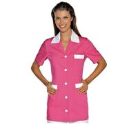 ISACCO Casacca MARBELLA Donna Mezza Manica in Poliestere Cotone (Fuxia)