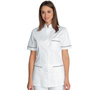 Isacco Casacca PANAREA 100% Cotone Collo Coreana Divisa Medico Infermiera Donna