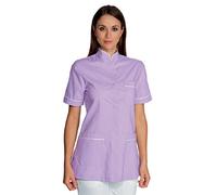 Isacco Casacca Panarea Bianco+Lilla, Bianco+Lilla, M, 65% Poliestere 35% Cotone