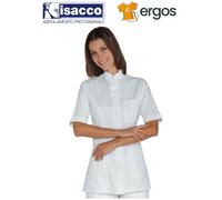 Isacco Casacca PORTOFINO Manica Corta Collo Coreana Bottoni Dentista Infermiera