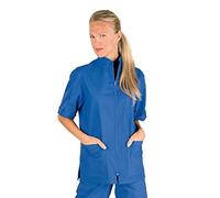 Isacco Casacca Samarcanda Azzurro Ospedale, Azzurro Ospedale, XS, 100% Cotone, Mezza Manica