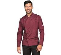 Isacco Giacca Cuoco Belfast Slim Super Dry Bordeaux/Nero XL