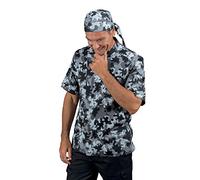 Isacco Giacca Cuoco Bilbao Mezza Manica Mimetico 01 XXL