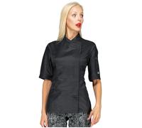 ISACCO Giacca LADY ALASKA Mezza Manica Donna in 100% Poliestere Superdry (Nero)