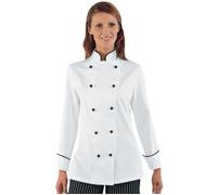 ISACCO Giacca LADY CHEF Donna in 100% Cotone