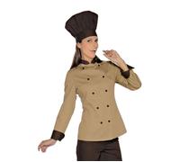ISACCO Giacca LADY CHEF Donna in Poliestere Cotone
