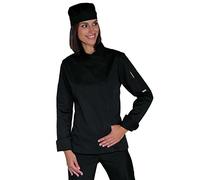 Isacco Giacca Lady Snaps - Isacco Nero, Nero, M, 65% Poliestere 35% Cotone, Manica Lunga
