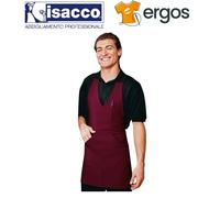 Isacco GREMBIULE BISTRO Corto Bordeaux Bar Sommelier Sala Cameriere Tasche Pub
