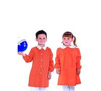 Isacco Grembiule Pollicino Arancio, Arancio, 5, 65% Poliestere 35% Cotone
