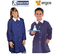 Isacco Grembiule POLLICINO Asilo Scuola Materna Unisex Grembiulino Blu 000302