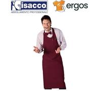 Isacco GREMBIULE SOMMELIER Bordeaux Unisex Bistrot Enoteca Barista Maitre Cuoco