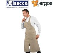 Isacco GREMBIULE SOMMELIER SPACCO Natural Unisex Bistrot Enoteca Barista Maitre