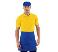 Isacco Grembiule Vita 70x46 con Tasca Blu Cina, Blu Cina, 65% Poliestere 35% Cotone