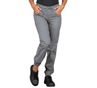 ISACCO Pantagiraffa Unisex con Elastico in 100% Poliestere Impermeabile (Grigio)