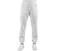 ISACCO Pantagiraffa Unisex con Elastico in Cotone Super Elasticizzato (Bianco)